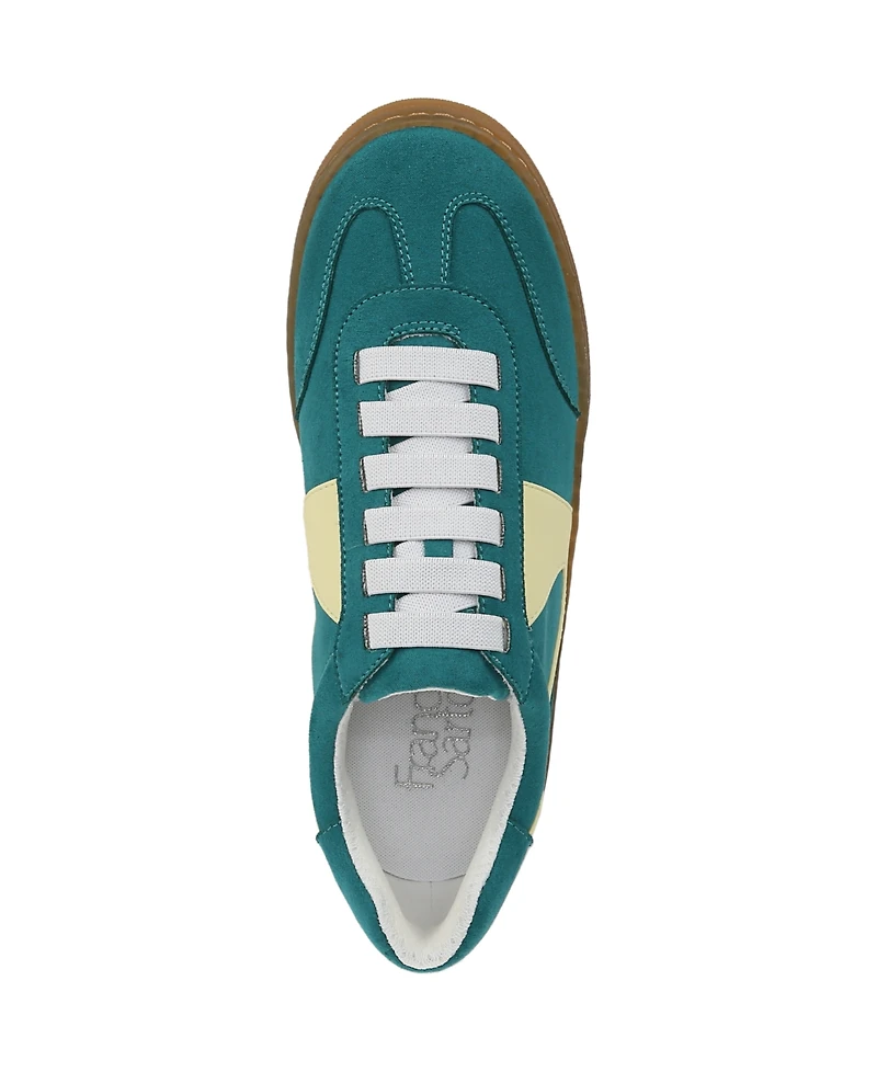 Franco Sarto Women's Ponti Lace Up Low Top Sneakers