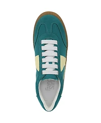 Franco Sarto Women's Ponti Lace Up Low Top Sneakers