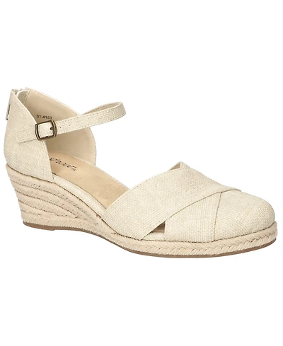 Easy Street Women's Coast Espadrille Wedge Sandals