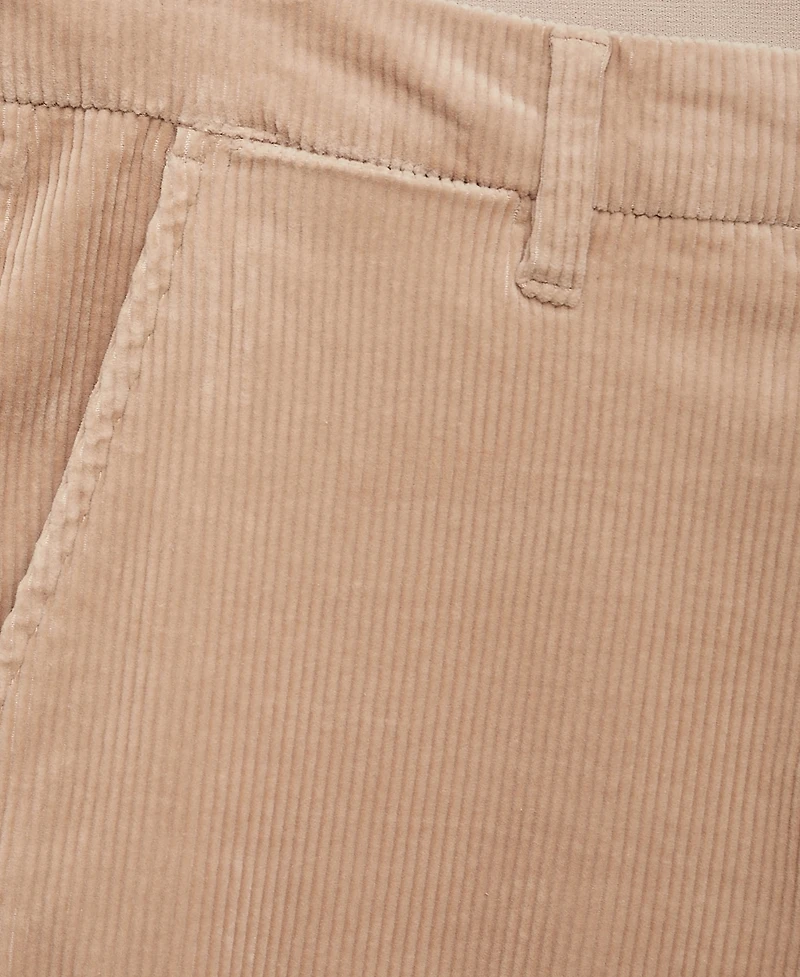 Mango Men's Slim-Fit Corduroy Pants