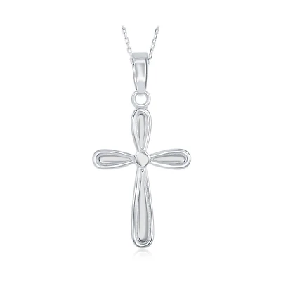 Simona Sterling Silver Small Cross Pendant