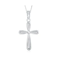Simona Sterling Silver Small Cross Pendant