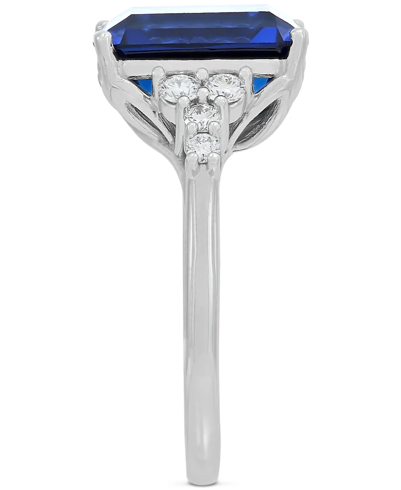 Grown With Love Lab Gemstone & Diamond (1/3 ct. t.w.) Ring 14K Gold