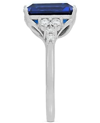 Grown With Love Lab Gemstone & Diamond (1/3 ct. t.w.) Ring 14K Gold