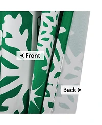 Christmas Curtains, Set of 2 Velvet Panels for Living Room, 84" Long Floral Snowflake Thermal Insulated Room Darkening 52 x 84 Inches