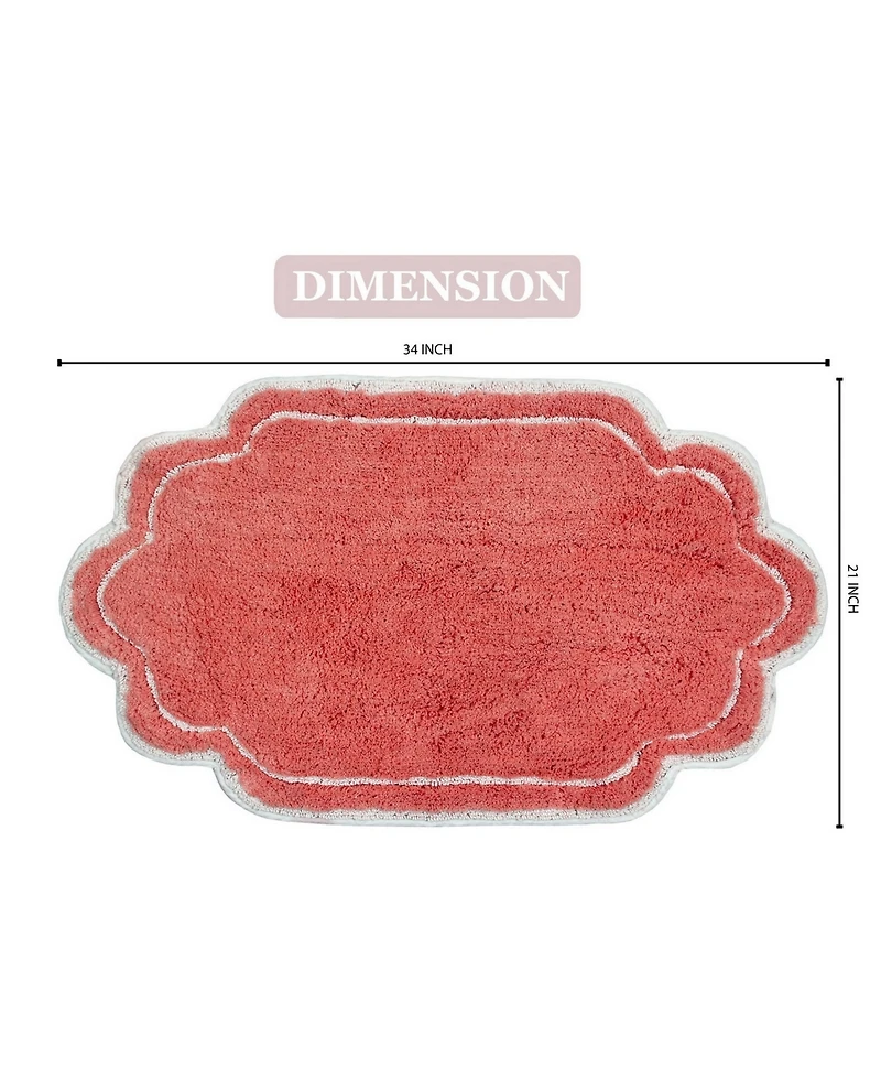 Home Weavers Allure Bathroom Rug, 21" x 34"