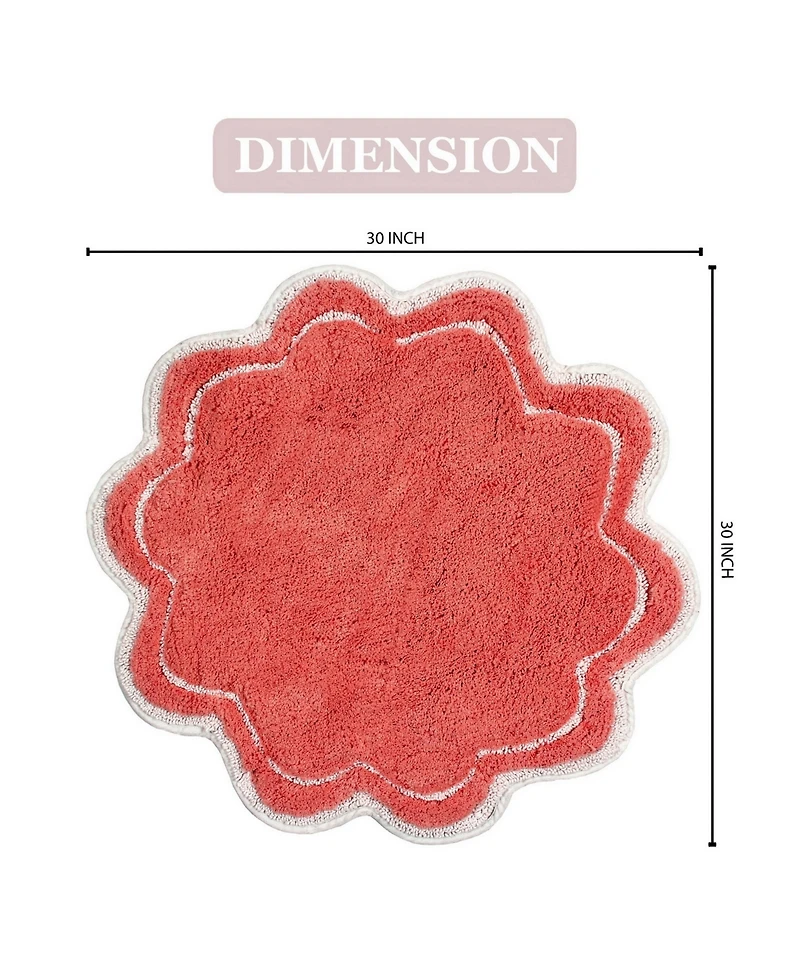 Home Weavers Allure Bathroom Rug, 30" Round