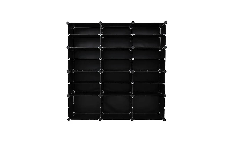Portable 8-Tier Shoe Rack Organizer – Expandable Tower Shelf for 48 Pairs of Heels, Boots & Sneakers