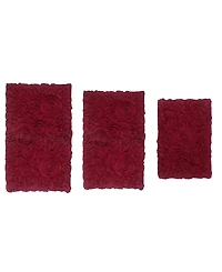 Home Weavers Bell Flower -Pc. Bath Rug Set