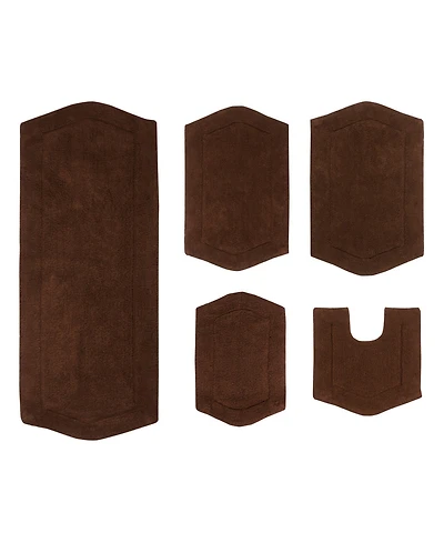 Home Weavers Waterford 5-Pc. Bath Rug Set