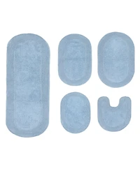 Home Weavers Double Ruffle -Pc. Bath Rug Set