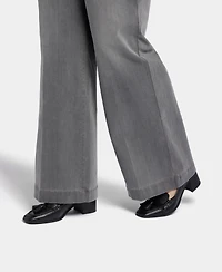 Nydj Plus Teresa Wide Leg Jeans