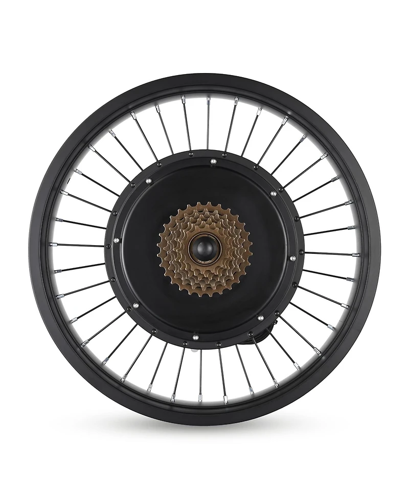 Yescom 20"x4" Fat Tire 48V Ebike Electric Rear Wheel Bicycle Conversion Kit Lcd 1000W Dual Controller