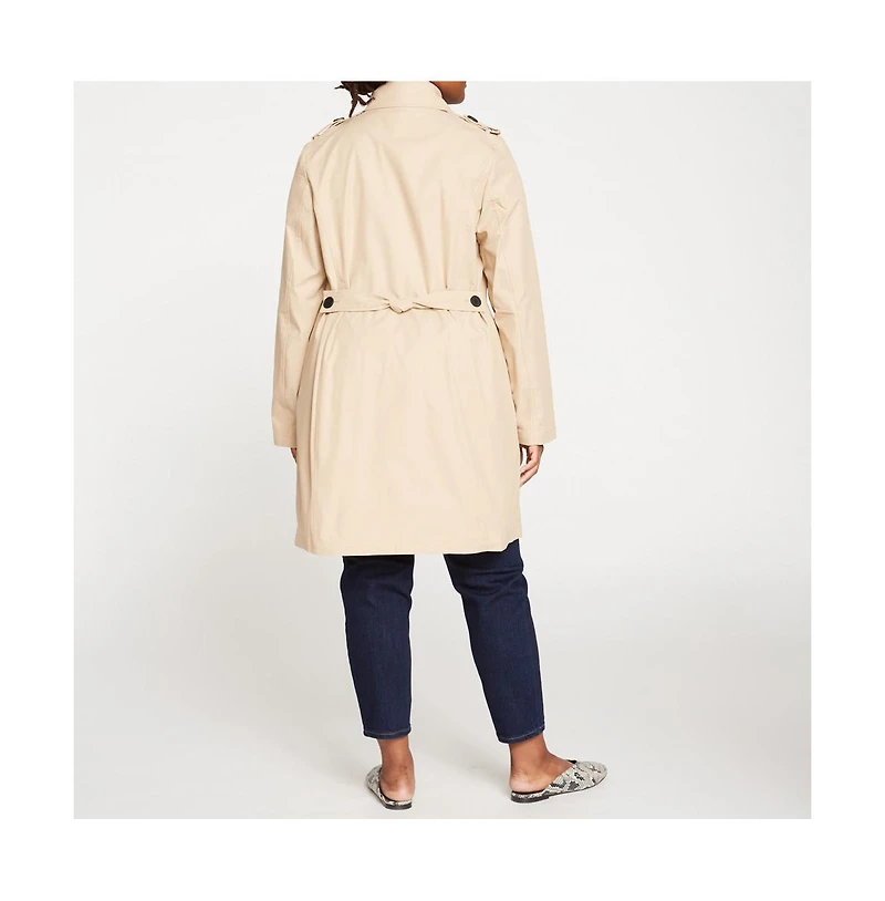 Universal Standard Women's Derjon Trench Coat