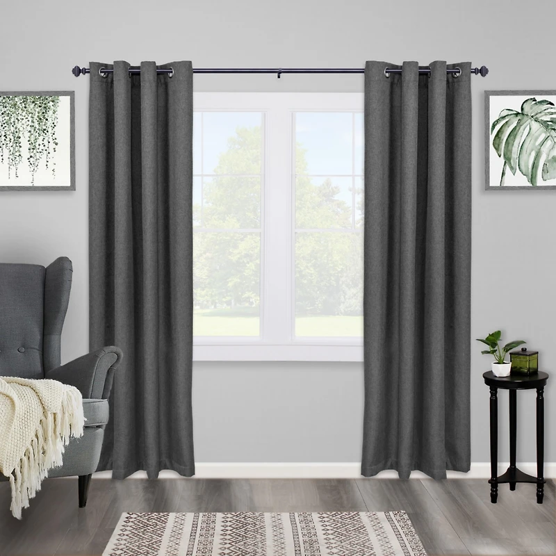 Kenney Byron 1-Inch Decorative Curtain Rod for Stylish Home Decor