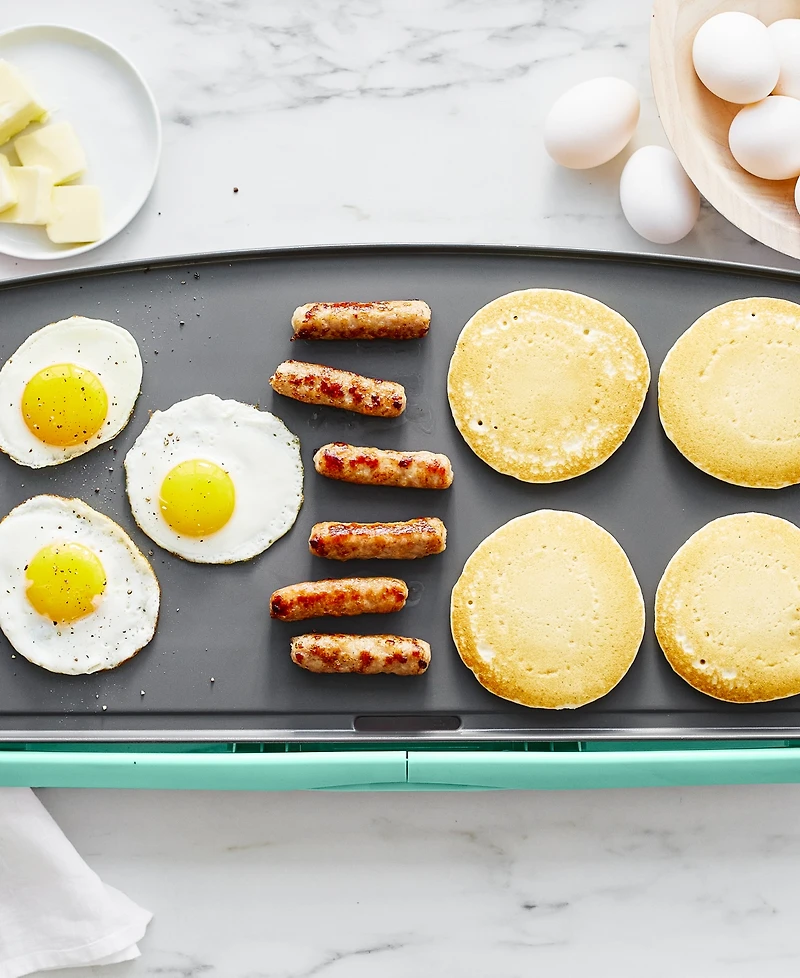 GreenLife 23" Ceramic Nonstick Healthy Griddle Xl