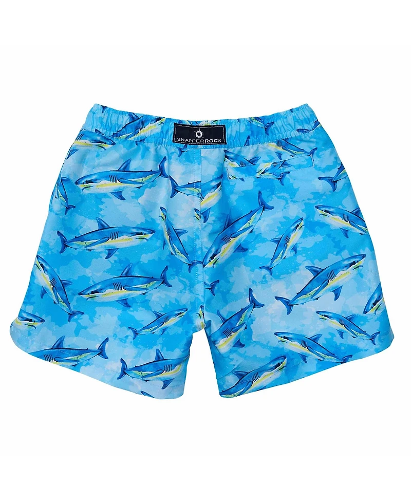 Snapper Rock Big Boys Jawsome Waves Swim Short
