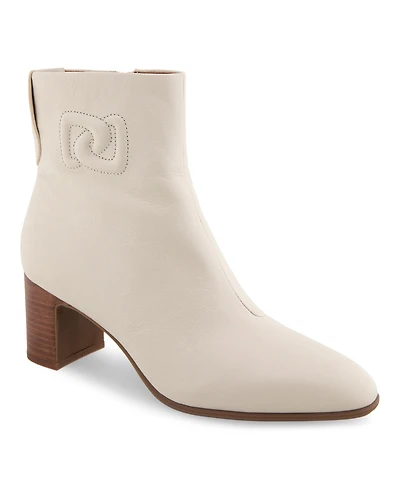 Aerosoles Women's Magnus Logo Embossed Booties