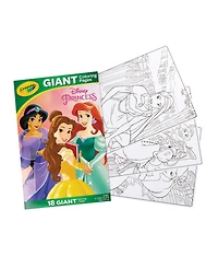 Crayola Giant Coloring Princess Pages, Pack of 4