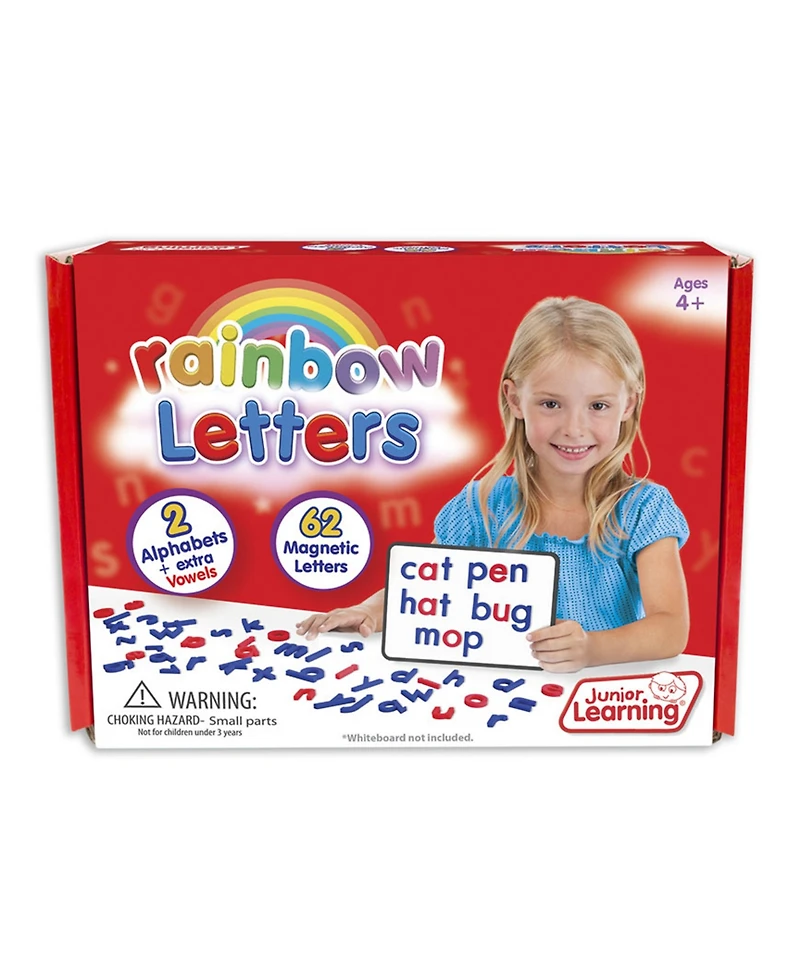 Junior Learning Magnetic Rainbow Letters, Pack of 3