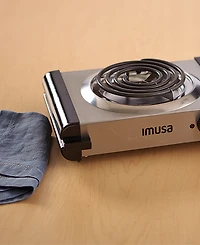 Imusa 1000 Watts Electric Single Burner
