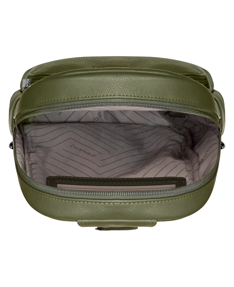 Champs Onyx Leather Sling Bag