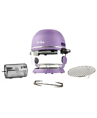 Fritaire Self Cleaning Glass Bowl Air Fryer Set, 4 Piece