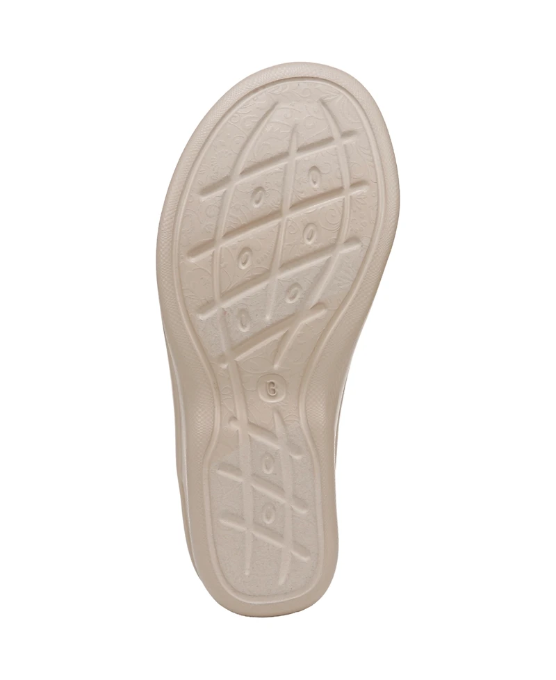 LifeStride Women's Susie Washable Slide Wedge Sandals