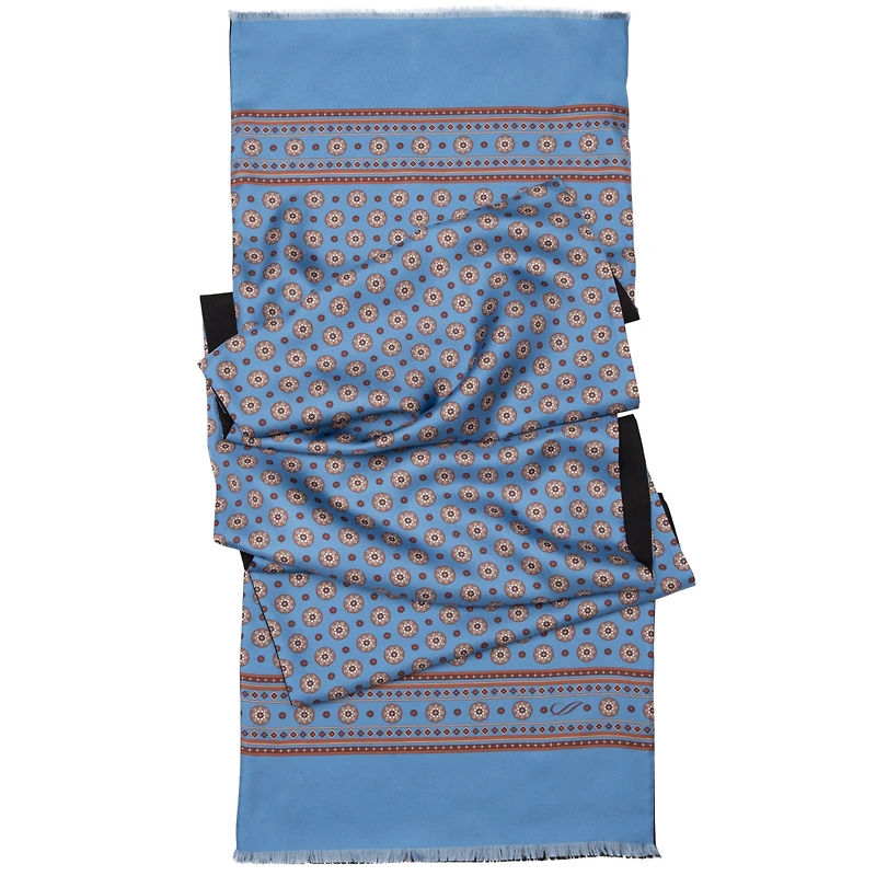 Elizabetta Men's Palatino - Wool Backed Silk Scarf for Men