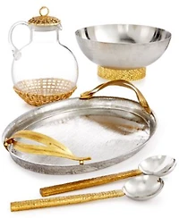 Michael Aram Palm Serveware Collection