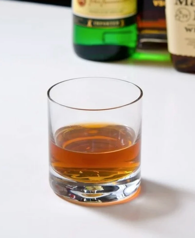 Stolzle Lausitz New York Bar Whiskey Single Old Fashioned Glasses, Set of 6