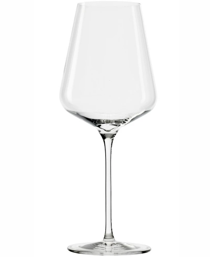 Stolzle Lausitz Quatrophil Bordeaux Glasses, Set of 4