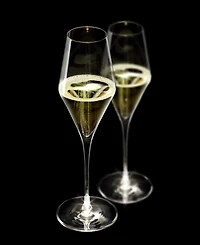 Stolzle Lausitz Highlight Led Champagne Flutes, Set of 2