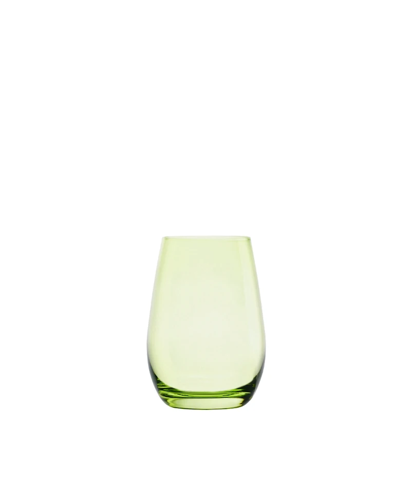 Stolzle Lausitz lements Color Tumbler Set, Set of 4