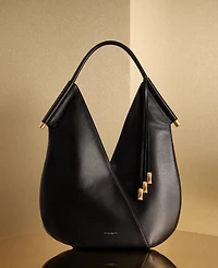 Baldwin Shoulder with Leather Wrapped Rounded Handle