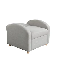 Serta 35.2" Polyester Toluca Convertible Chair