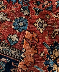 Adorn Hand Woven Rugs Serapi M1999 6'3"x9'2" Area Rug