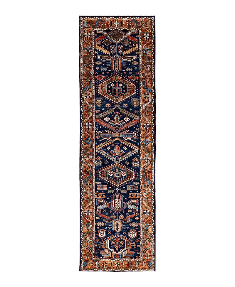 Adorn Hand Woven Rugs Serapi M1999 2'9"x9'10" Runner Area Rug
