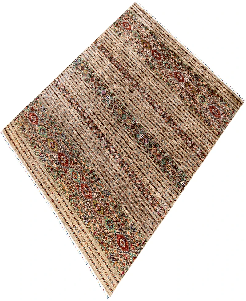Adorn Hand Woven Rugs Tribal M1999 8'2"x9'10" Area Rug