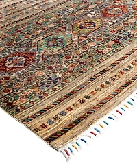 Adorn Hand Woven Rugs Tribal M1999 8'2"x9'10" Area Rug