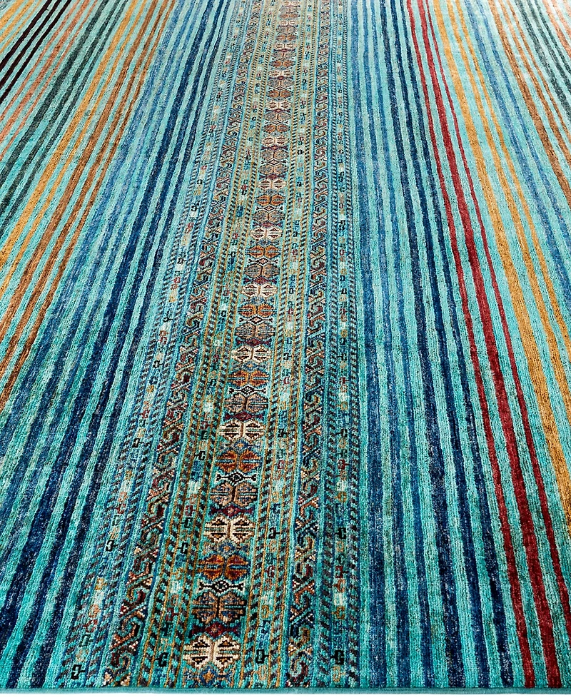 Adorn Hand Woven Rugs Tribal M1999 8'8"x11'11" Area Rug
