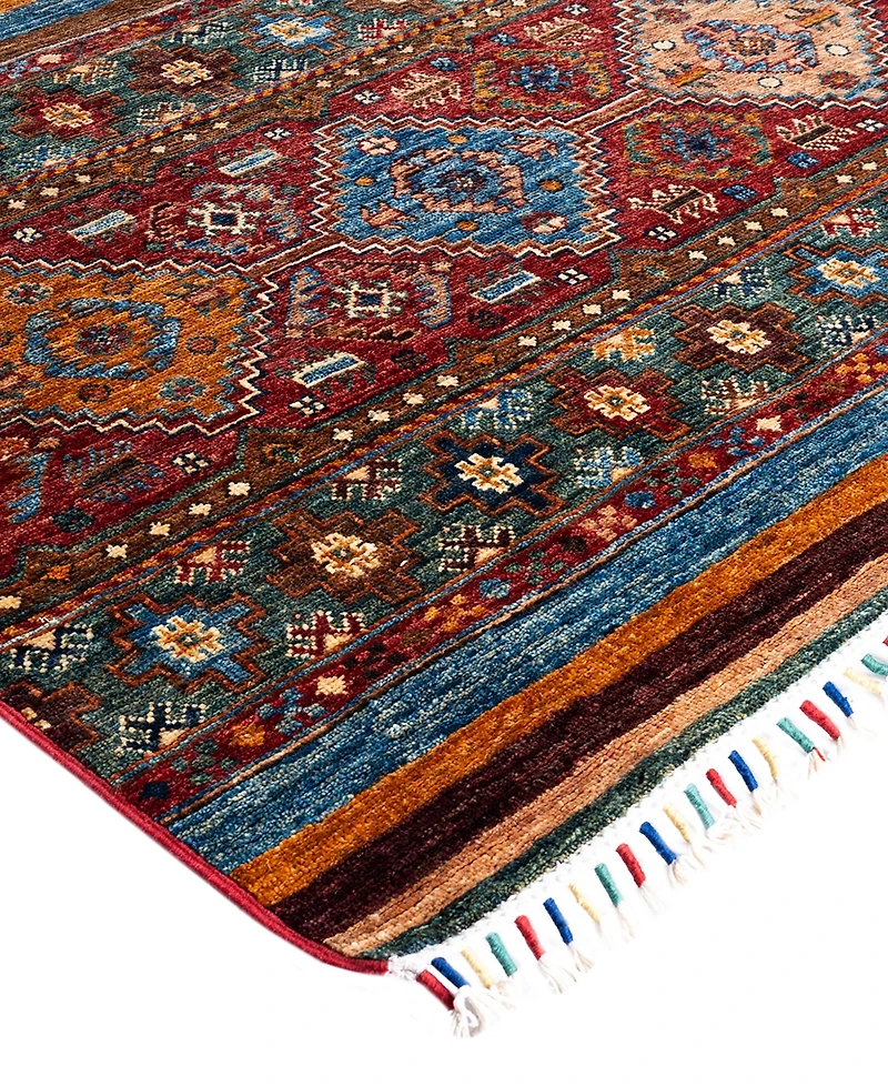 Adorn Hand Woven Rugs Tribal M1999 8'3"x9'7" Area Rug