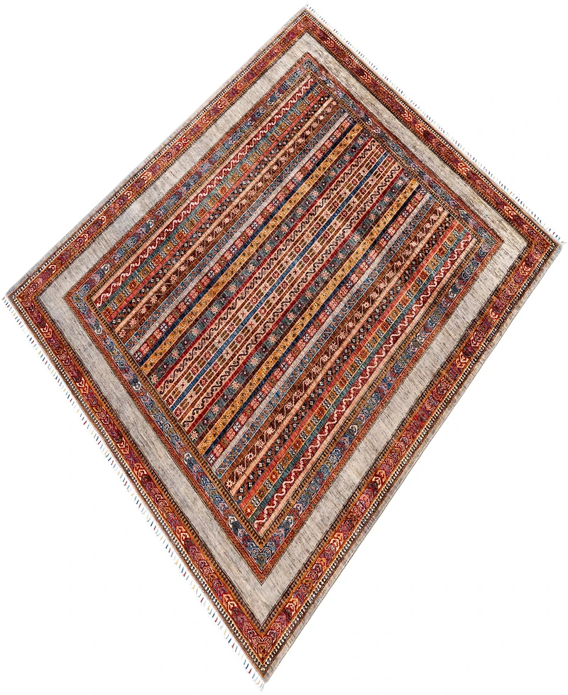 Adorn Hand Woven Rugs Tribal M1999 8'3"x9'6" Area Rug