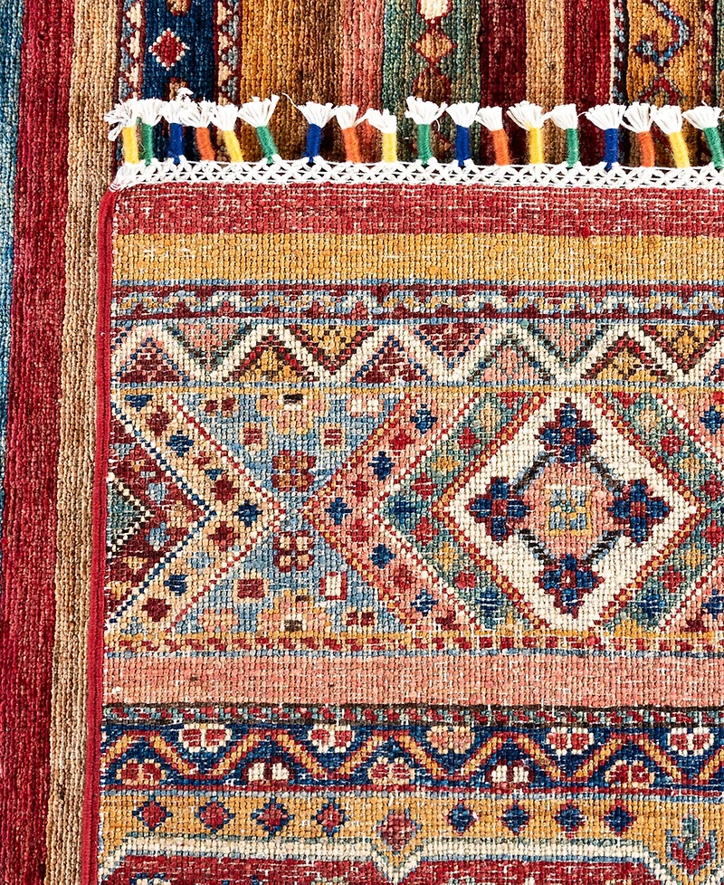 Adorn Hand Woven Rugs Tribal M1999 8'1"x10' Area Rug