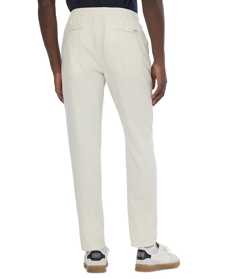 Scotch & Soda Men's Warren Drawstring Linen Pant