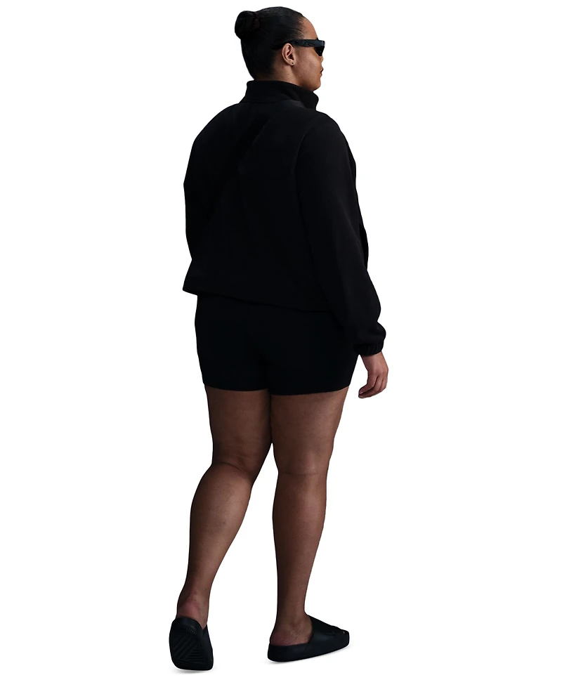 Nike Plus Size One Therma-fit 1/2-Zip Fleece Top