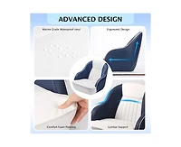 gaomon Pontoon Boat Seat,Captain Bucket Seat With Thickened Sponge Padding,Boat Captains Chairs,Fishing Seats, for Fishing Boat,