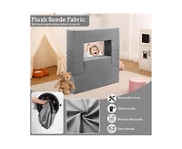 gaomon Kids Play Couch, 6Pcs Modular Kids Play Sofa for Playroom Bedroom, Kids Modular Couch Toddler Foam Sofa