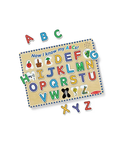 Melissa & Doug Alphabet Sound Puzzle, 26 Pieces