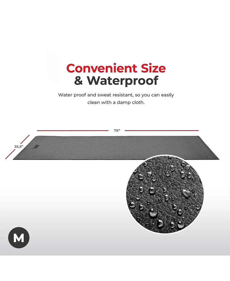 Sunny Health & Fitness Yoga Mat, Anti Fatigue